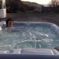 hot tub in portpatrick